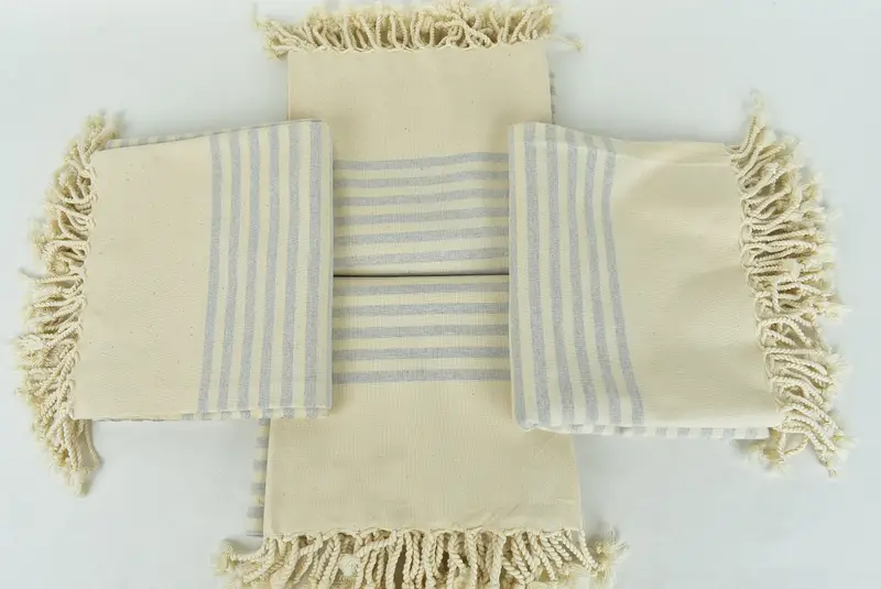 70x40 Cotton Striped Towel, Sand-resistant towel, Custom Wedding Towel, Engagement Gift, Lightweight Turkish towel, Custom Towel, Best Wedding Gift - 11