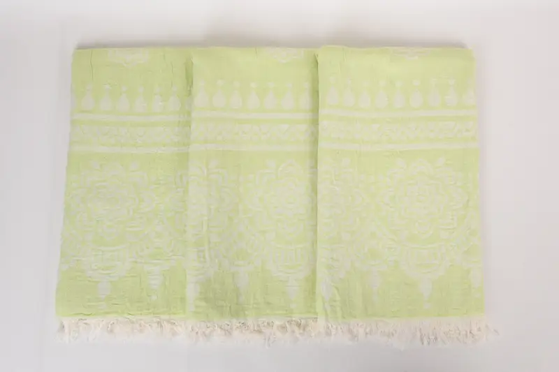 Gift For Mom, Personalized Bridesmaid Gift, Turkish bath towel, Custom Towel Beach, 74x36 Cotton Floral Patterned Towel, Absorbent Turkish towel - 8