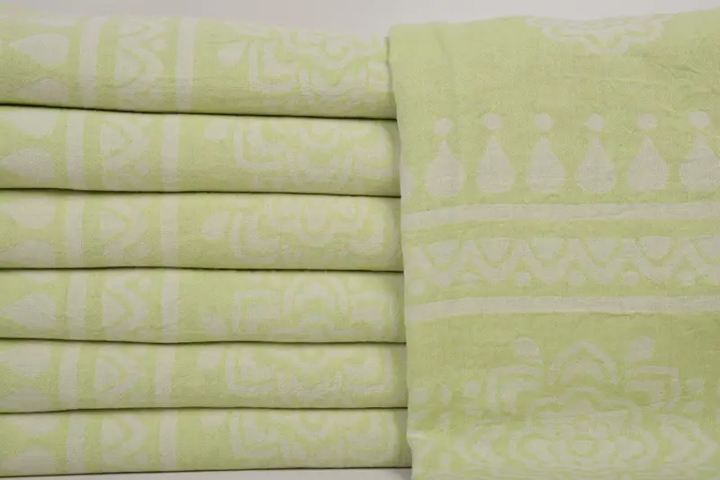 Gift For Mom, Personalized Bridesmaid Gift, Turkish bath towel, Custom Towel Beach, 74x36 Cotton Floral Patterned Towel, Absorbent Turkish towel - 2