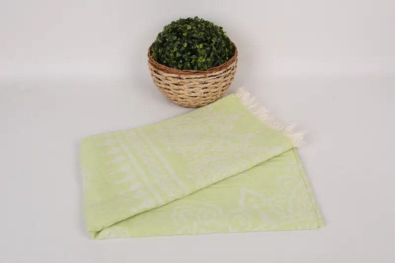 Gift For Mom, Personalized Bridesmaid Gift, Turkish bath towel, Custom Towel Beach, 74x36 Cotton Floral Patterned Towel, Absorbent Turkish towel - 5