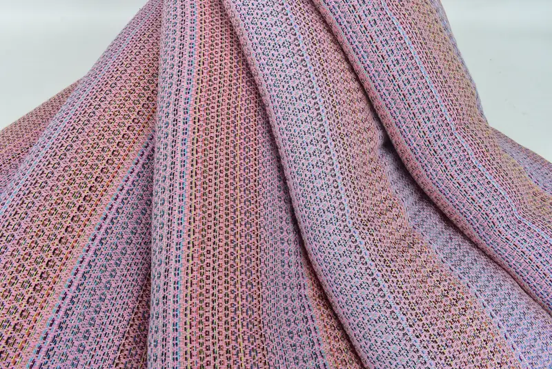 Woven Blanket, Personalized Blanket, Organic Throw, 90x88 Cotton Colorful Diamond Towel, Throw Blanket Couch, Personalized Wedding Gift For Couple - 5
