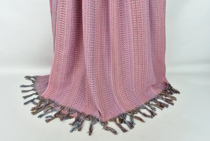 Woven Blanket, Personalized Blanket, Organic Throw, 90x88 Cotton Colorful Diamond Towel, Throw Blanket Couch, Personalized Wedding Gift For Couple - 8