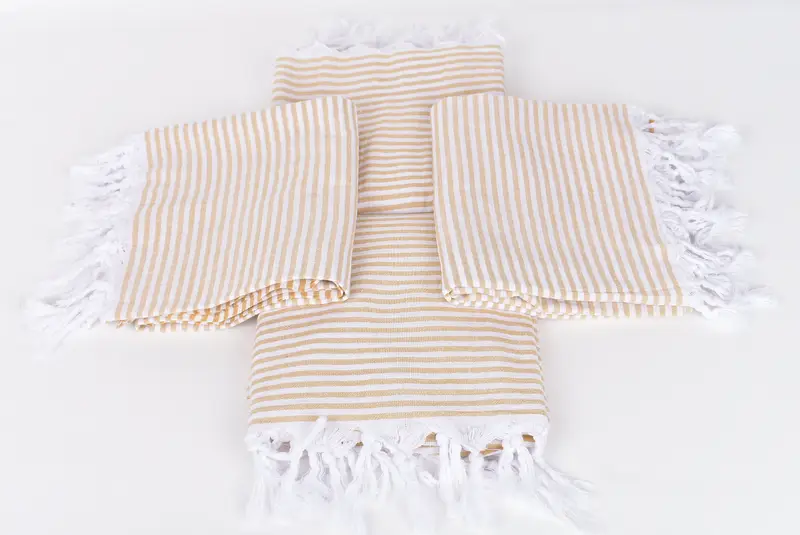 Bridal Party Gifts, Organic Beach Towel, Gift For Her, Custom Beach Towel, 68x36 Cotton Striped Towel, Personalized Turkish Towel, Beach Towel Bulk - 6
