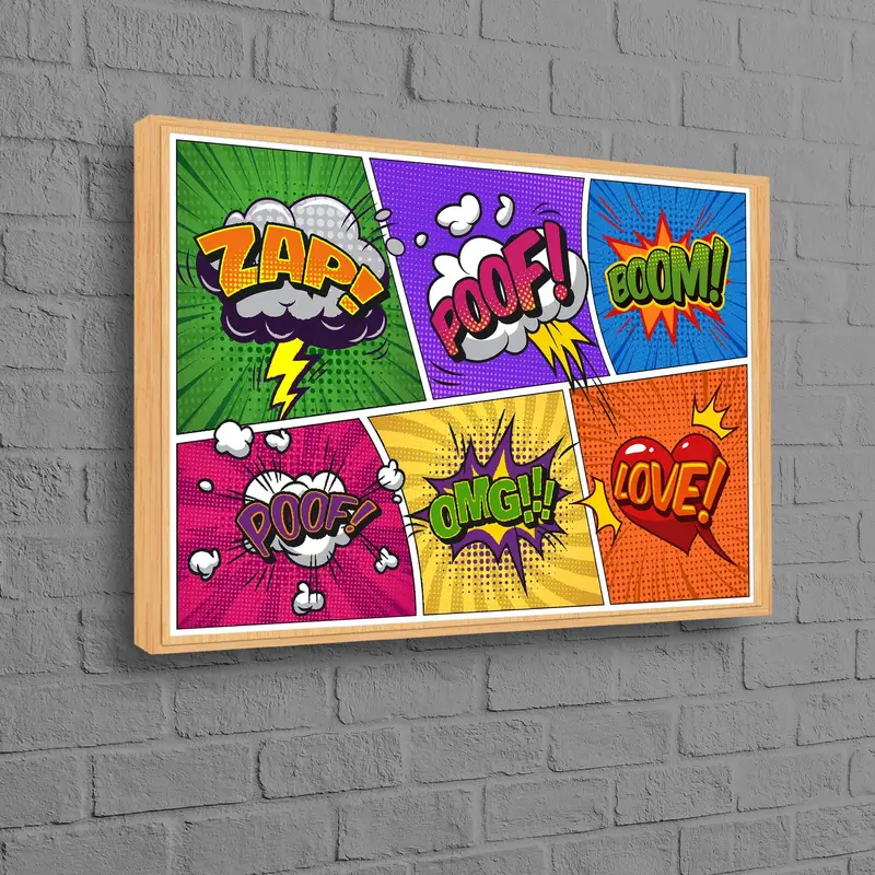 Trendy Woman Fashion Canvas Print for Elegant Girl Room Decor