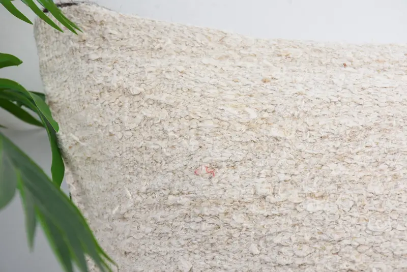 20x20 White Pillow Sham, Gift Pillow, Throw Kilim Pillow, Home Decor Pillow, Garden Pillow, Cushion Cover, Sofa Bolster Pillow Sham - 2