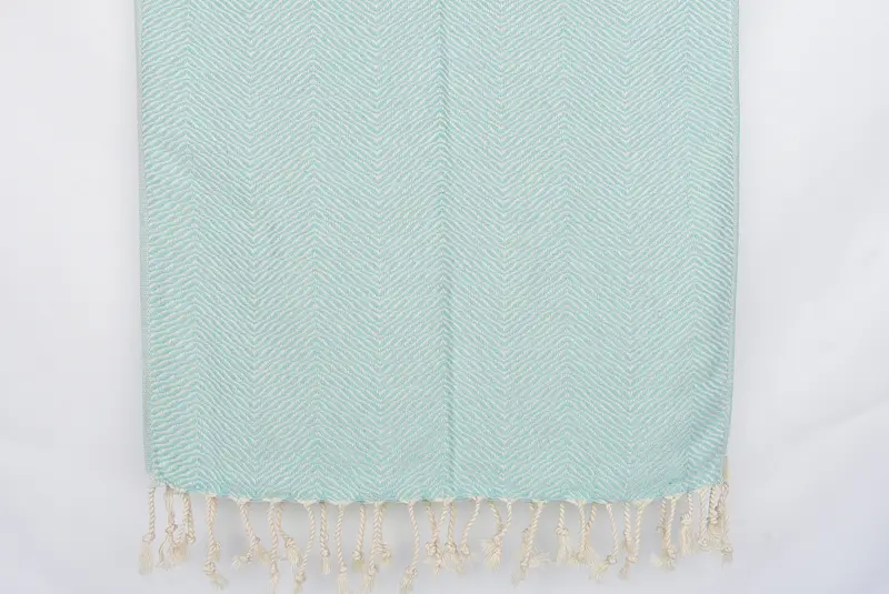Monogram Tea Towel, Turkish Tea Towel, Beach Theme Bachelorette Party, Wedding Favors, Personalized Dish Towel, 40x20 Cotton Chevron Towel - 8
