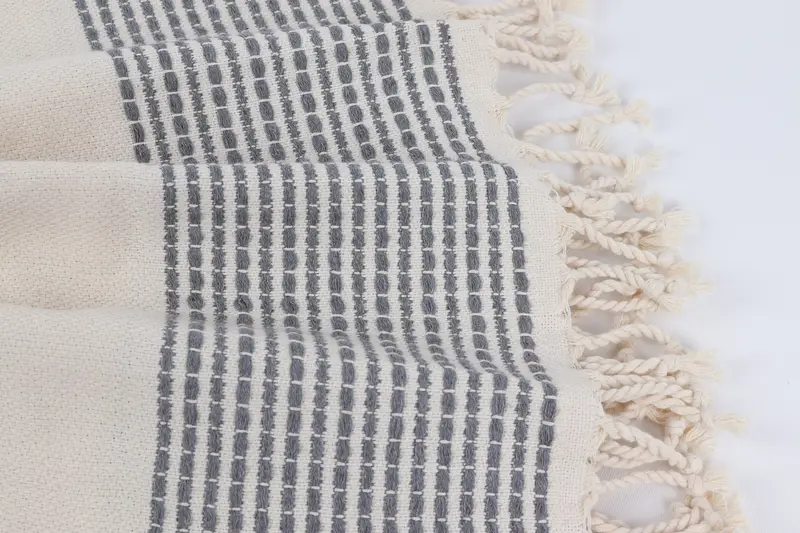 Travel Towel, Gift For Her, 70x36 Cotton Striped Towel, Beach Bachelorette Party Decorations, Turkish Towel USA, Peshtemal, Bachelorette Party Gift - 8