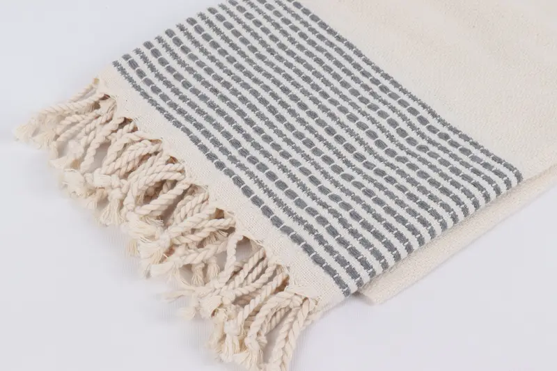 Travel Towel, Gift For Her, 70x36 Cotton Striped Towel, Beach Bachelorette Party Decorations, Turkish Towel USA, Peshtemal, Bachelorette Party Gift - 7