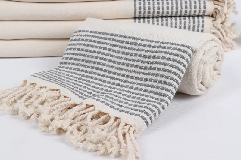 Travel Towel, Gift For Her, 70x36 Cotton Striped Towel, Beach Bachelorette Party Decorations, Turkish Towel USA, Peshtemal, Bachelorette Party Gift - 4