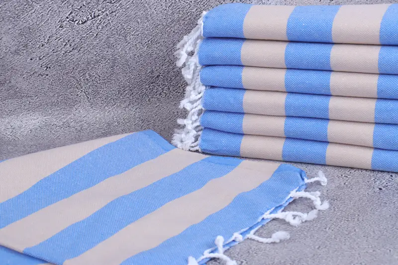 40x24 Cotton Striped Towel, Monogram Kitchen Towel, Wedding Gift, Custom Gift, Bathroom Towels, Bachelor Towel, Gifts For Him, Gift For Him - 2