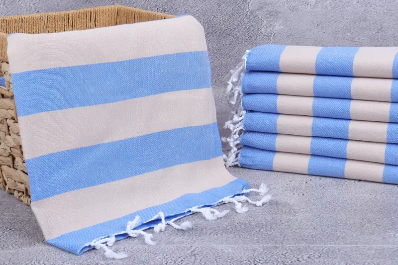 40x24 Cotton Striped Towel, Monogram Kitchen Towel, Wedding Gift, Custom Gift, Bathroom Towels, Bachelor Towel, Gifts For Him, Gift For Him - 3