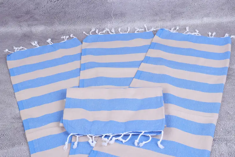40x24 Cotton Striped Towel, Monogram Kitchen Towel, Wedding Gift, Custom Gift, Bathroom Towels, Bachelor Towel, Gifts For Him, Gift For Him - 4