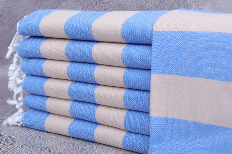 40x24 Cotton Striped Towel, Monogram Kitchen Towel, Wedding Gift, Custom Gift, Bathroom Towels, Bachelor Towel, Gifts For Him, Gift For Him - 1