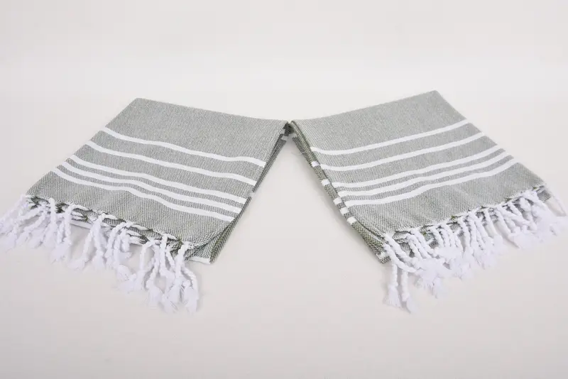 Türkischer Geschirrtuch, Junggesellenhäuser, Geschenke des Fitnessstudios, Hochzeitsgeschenk, Valentinstagsgeschenk für sie, kleine Badetücher, 38x18 Baumwollstreifentuch - 6