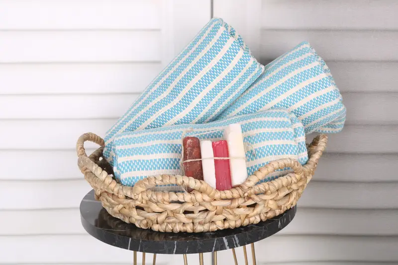 Gift For Best Friend, Peshtemal Towel, Personalized Towel, Pool Towels, 70x40 Cotton Striped Towel, Custom Wedding Gifts, Wedding Hand Made Gift - 4