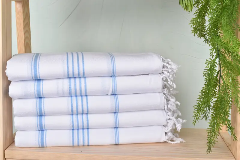 Hediye, özel havlu, bekar hediyeler, bekarlığa veda hediyesi, plaj havlu monogramı, plaj boyutu havlu, 70x40 pamuklu çizgili havlu - 2