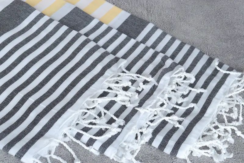 Summer Gift, Valentines Day Gift, Bachelorette Party Gifts Bridesmaids, Customized Turkish Towel, Personalized Gifts, 68x36 Cotton Striped Towel - 5