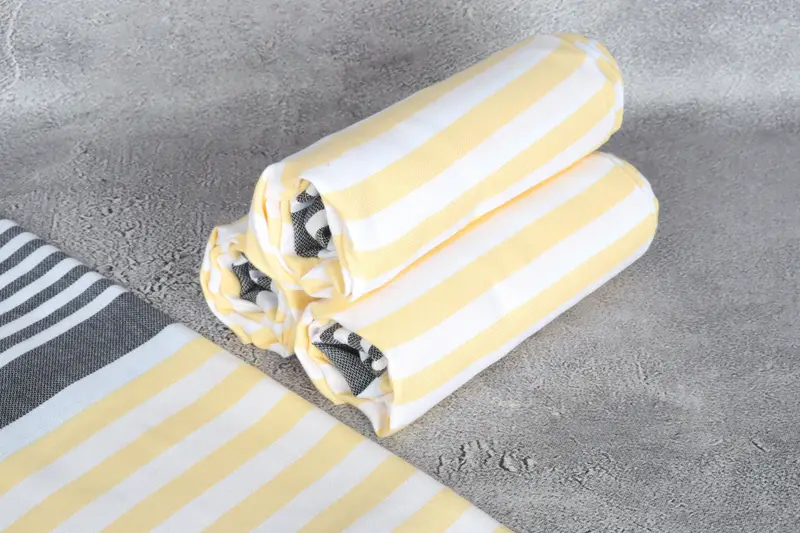Summer Gift, Valentines Day Gift, Bachelorette Party Gifts Bridesmaids, Customized Turkish Towel, Personalized Gifts, 68x36 Cotton Striped Towel - 8