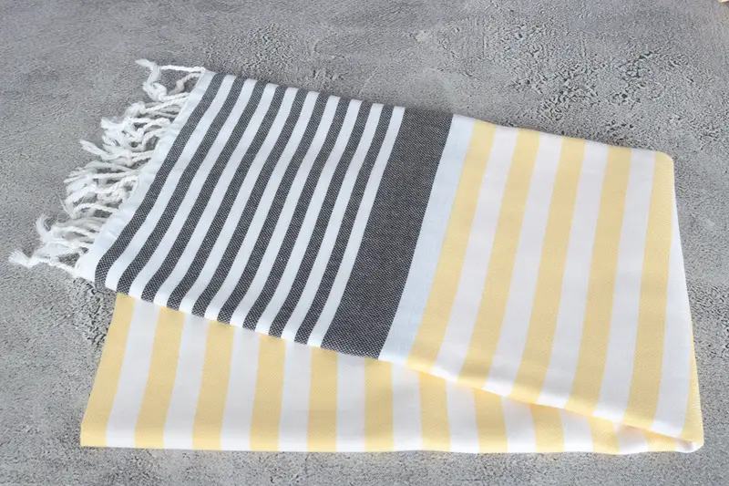 Summer Gift, Valentines Day Gift, Bachelorette Party Gifts Bridesmaids, Customized Turkish Towel, Personalized Gifts, 68x36 Cotton Striped Towel - 6