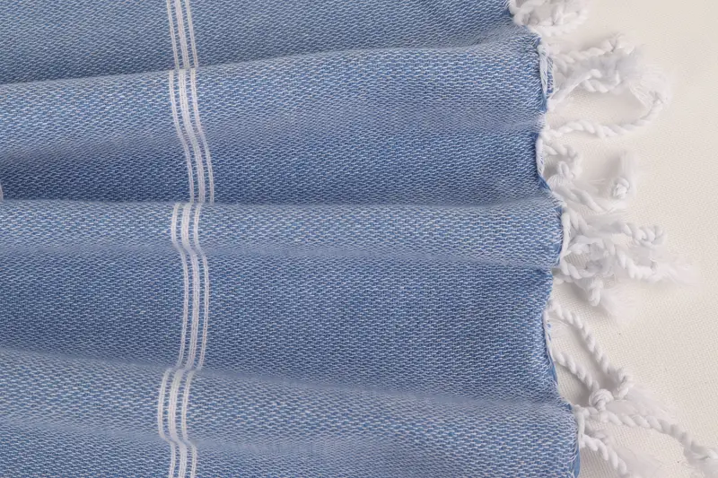 Bridesmaid Favors, Sand-free towel, 70x40 Cotton Striped Towel, Peshtemal beach towel with unique design, Bath towel, Monogram Turkish Towel - 8
