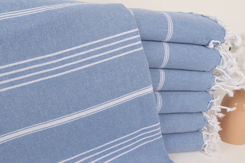 Bridesmaid Favors, Sand-free towel, 70x40 Cotton Striped Towel, Peshtemal beach towel with unique design, Bath towel, Monogram Turkish Towel - 1