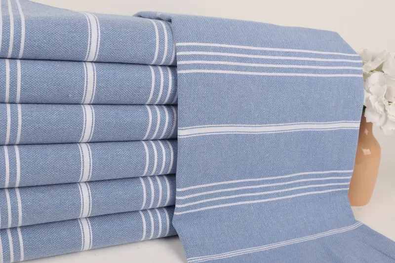 Bridesmaid Favors, Sand-free towel, 70x40 Cotton Striped Towel, Peshtemal beach towel with unique design, Bath towel, Monogram Turkish Towel - 2