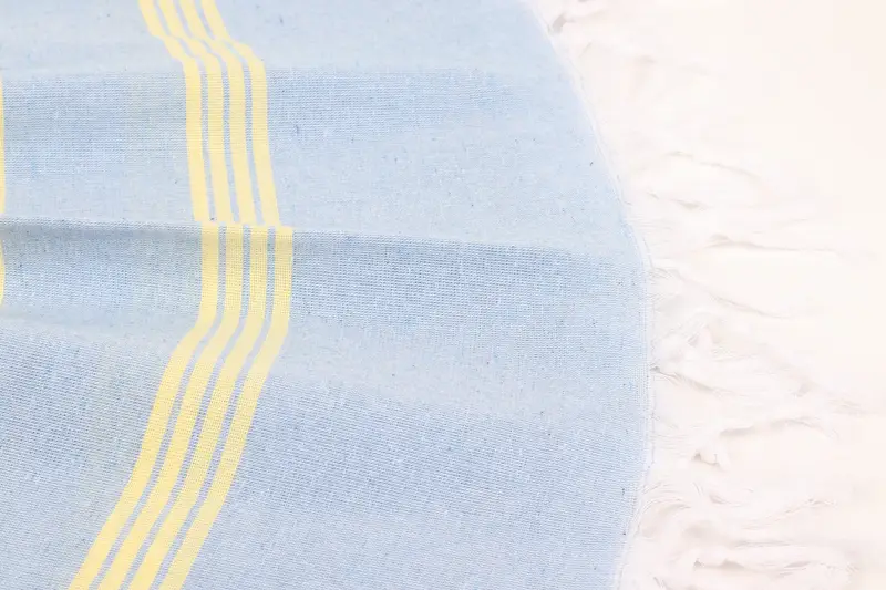 Organic Beach Towel, 68x36 Cotton Striped Towel, Personalized Gift, Best Friend Christmas Gift, Turkish towel, Girls Weekend Favors, Bachelor Gifts - 8