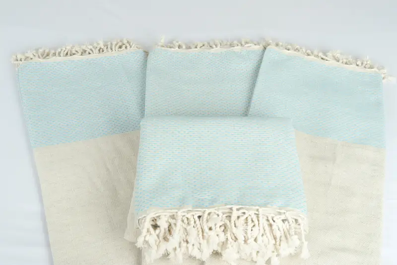 Beach Wedding Favor, Custom Wedding Gifts, Gift For The Home Decor, 96x96 Cotton Polka Dot Towel, Monogram Blanket, Halloween Gifts, Woven Blanket - 5