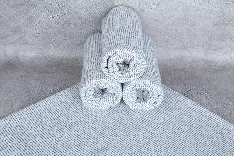 Welcome Wedding Gift, Bachelorette Party Decorations, Large Turkish Towel, 70x40 Cotton Diamond Towel, Best Friend Wedding Gift, Turkish Towel USA - 7