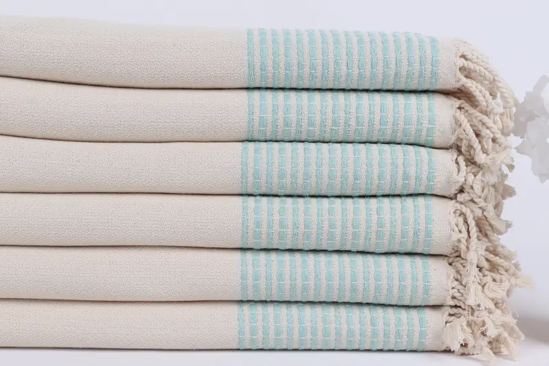 Birthday Gift, 70x36 Cotton Striped Towel, Luxury towel, Peshtemal Towel USA, Unique Wedding Gift, Gifts For Him, Organic Towel, Summer Gift - 3