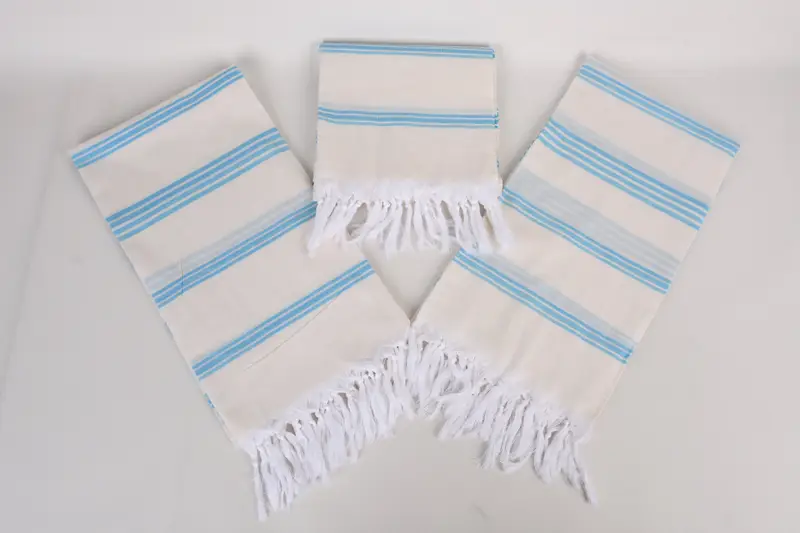 Luxury Beach Towel, Quick-Dry Beach Towel, Beach Size Towel, Custom Wedding Gifts, Summer Gift, 70x40 Cotton Striped Towel, Welcome Wedding Gift - 6