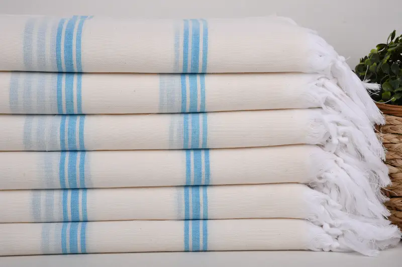 Luxury Beach Towel, Quick-Dry Beach Towel, Beach Size Towel, Custom Wedding Gifts, Summer Gift, 70x40 Cotton Striped Towel, Welcome Wedding Gift - 2
