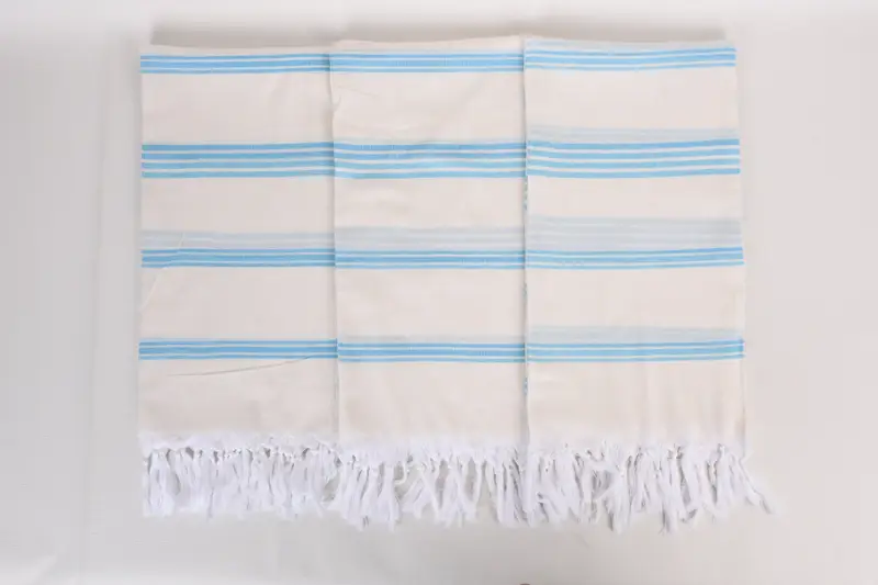 Luxury Beach Towel, Quick-Dry Beach Towel, Beach Size Towel, Custom Wedding Gifts, Summer Gift, 70x40 Cotton Striped Towel, Welcome Wedding Gift - 7