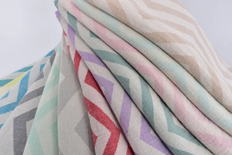 Gym Towel, Bridal Shower Gift, Gift For Mom, Custom Wedding Gift, Beach Theme Wedding Gift, Embroidered Towel, 70x40 Cotton Zigzag Design Towel - 5