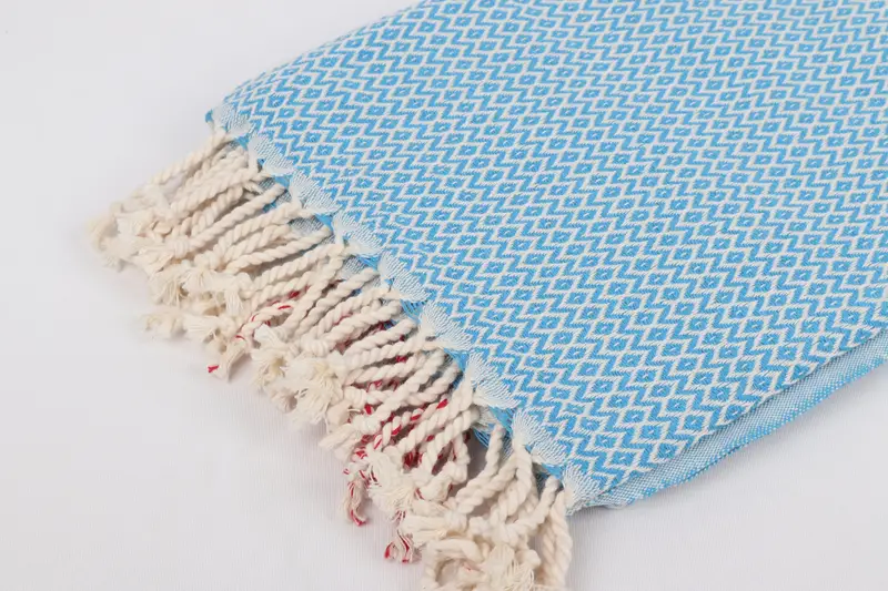 Custom Gift, Turkish hand towel, Organic Turkish towel, House Warming Gift, Traditional Turkish peshtemal for hammam, 70x40 Cotton Diamond Towel - 7