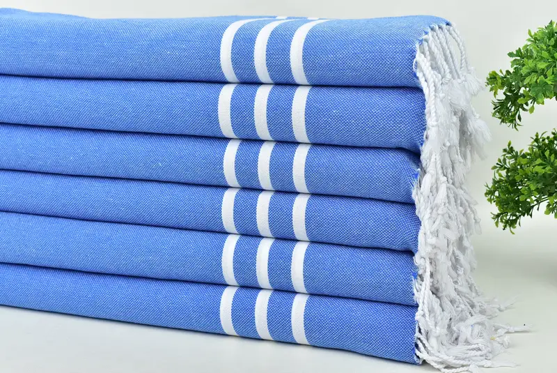 Guest Towel, Bachelor Gifts, Personalized Gifts, 40x18 Cotton Striped Towel, Wedding Gift, Monogrammed Turkish Towel, Monogrammed Hand Towel - 3