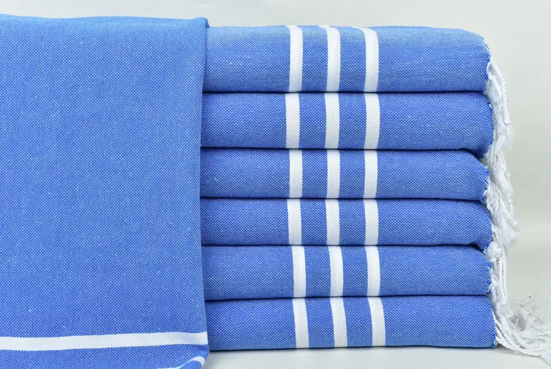 Guest Towel, Bachelor Gifts, Personalized Gifts, 40x18 Cotton Striped Towel, Wedding Gift, Monogrammed Turkish Towel, Monogrammed Hand Towel - 1