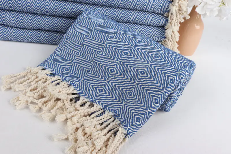 Gift For Him, Halloween Gifts, Bachelor Party Favors, Personalized Wedding Gift, 70x40 Cotton Zigzag Diamond Towel, Personalized Bridesmaid Gift - 4