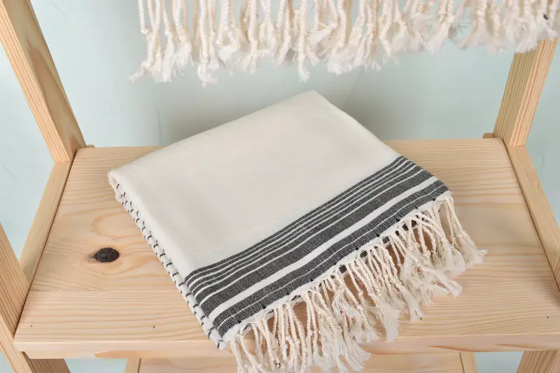 68x36 Cotton Striped Towel, Bachelorette Party Gifts Bridesmaids, Bridesmaid Gifts Personalized, Peshtemal Towel, Bachelorette Party Favors - 5