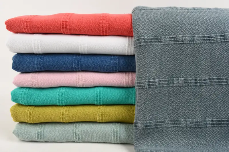 Summer Gift, Wedding Favors, Turkish Towel USA, 70x40 Cotton Stonewashed Towel, Turkish bath towel for spa, Personalised Gift, Bachelorette Towel - 1