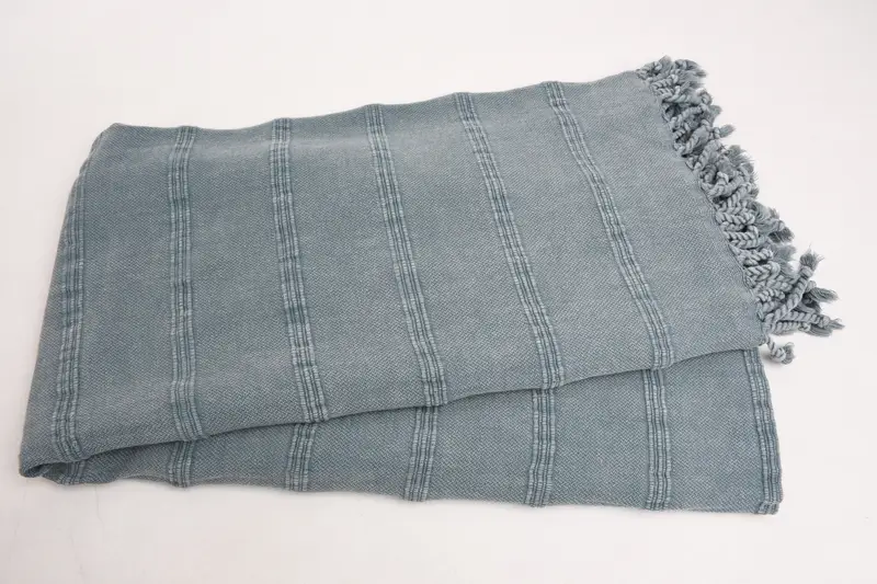 Summer Gift, Wedding Favors, Turkish Towel USA, 70x40 Cotton Stonewashed Towel, Turkish bath towel for spa, Personalised Gift, Bachelorette Towel - 2