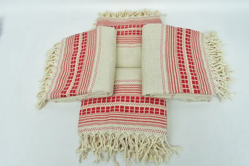 Absorbent Turkish towel, Personalized Towel, Beach Size Towel, Absorbent towel, Gym Towel, 68x40 Linen Striped Towel, Bridesmaid Gifts Personalized - 6