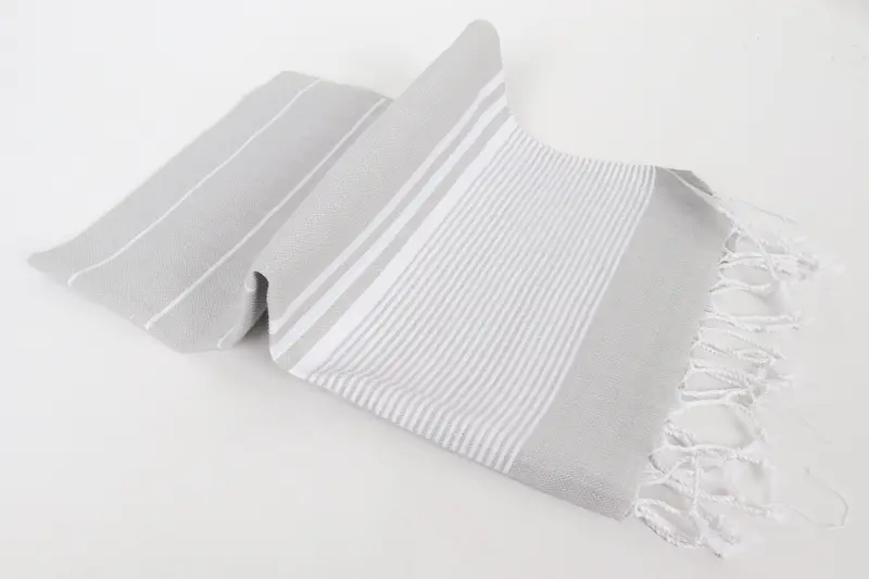 Custom Name Towel, Turkish Tea Towel, Turkish Towel Hand Towel, 40x24 Cotton Striped Towel, Wedding For Favor, Bridal Shower Gift, Wedding Gift - 6