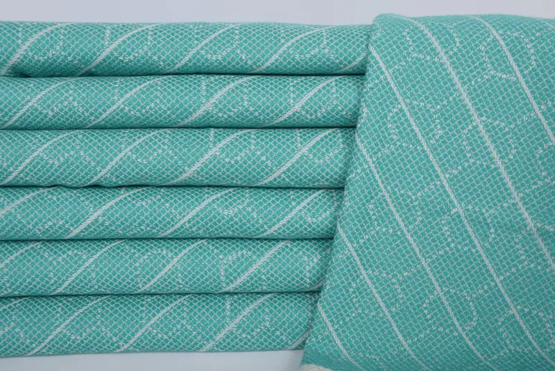 Personalized Dish Towel, 36x18 Cotton Geometric Towel, Summer Gift, Bridesmaid Gifts, Personalized Kitchen Towel, Guest Towel, Custom Gift - 2