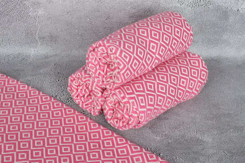 70x40 Cotton Diamond Towel, Best Beach Towel, Christmas Favors, Custom Wedding Towel, Quick-Dry Beach Towel, Absorbent Turkish towel, Summer Towel - 15