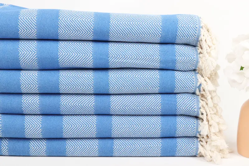 Spa Towel, Cotton towel, Hammam Towel USA, Monogram Towels, Large Turkish Towel, 68x38 Cotton Chevron Towel, Gift For Mom, Sand-resistant towel - 3