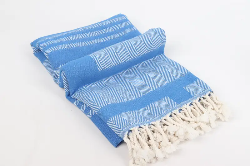 Spa Towel, Cotton towel, Hammam Towel USA, Monogram Towels, Large Turkish Towel, 68x38 Cotton Chevron Towel, Gift For Mom, Sand-resistant towel - 6