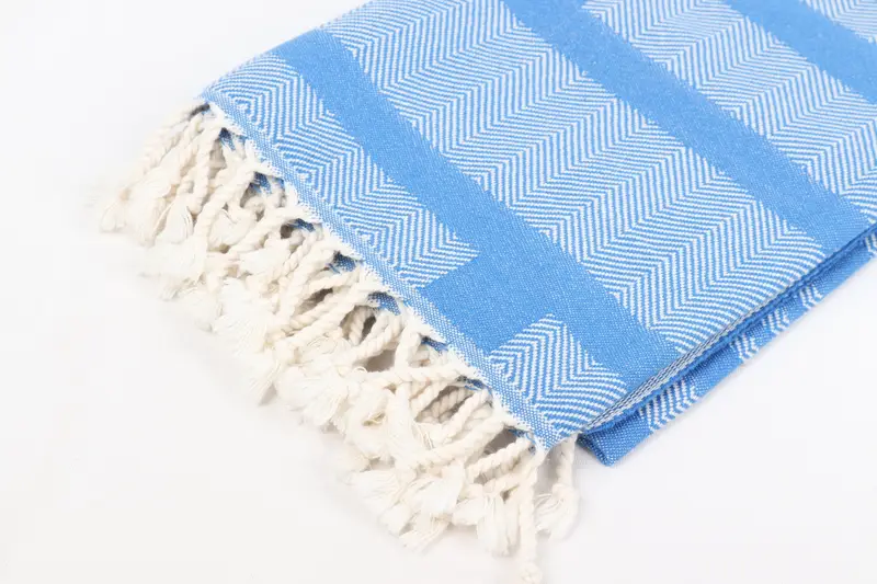 Spa Towel, Cotton towel, Hammam Towel USA, Monogram Towels, Large Turkish Towel, 68x38 Cotton Chevron Towel, Gift For Mom, Sand-resistant towel - 7