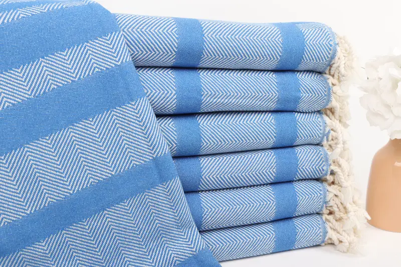 Spa Towel, Cotton towel, Hammam Towel USA, Monogram Towels, Large Turkish Towel, 68x38 Cotton Chevron Towel, Gift For Mom, Sand-resistant towel - 1