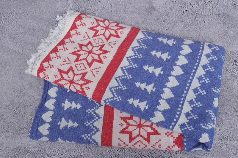 Fouta towel, Personalized Towel, Embroidery Towel, Welcome Wedding Gift, 80x40 Cotton Deer Patterned Towel, Housewarming Gift, Custom Wedding Gifts - 7